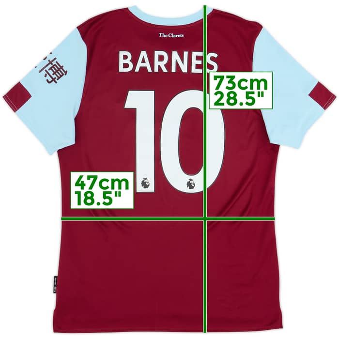 2019-20 Burnley Home Shirt Barnes #10 - 6/10 - (M)