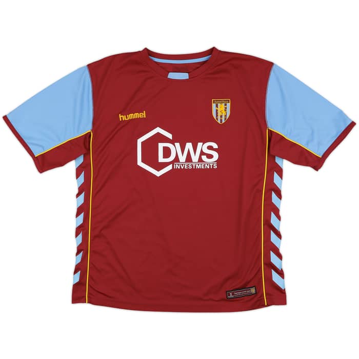 2005-06 Aston Villa Home Shirt Angel #9 - 8/10 - (XL)