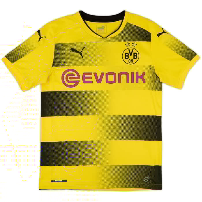 2017-18 Borussia Dortmund Home Shirt Sancho #7 - 9/10 - (S)