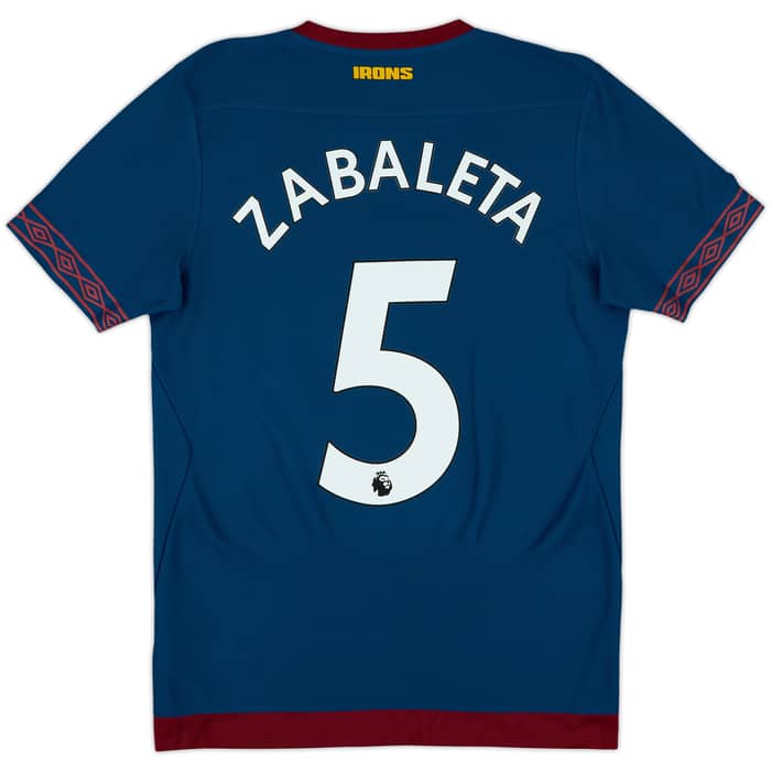 2018-19 West Ham Away Shirt Zabaleta #5 - 9/10 - (S)