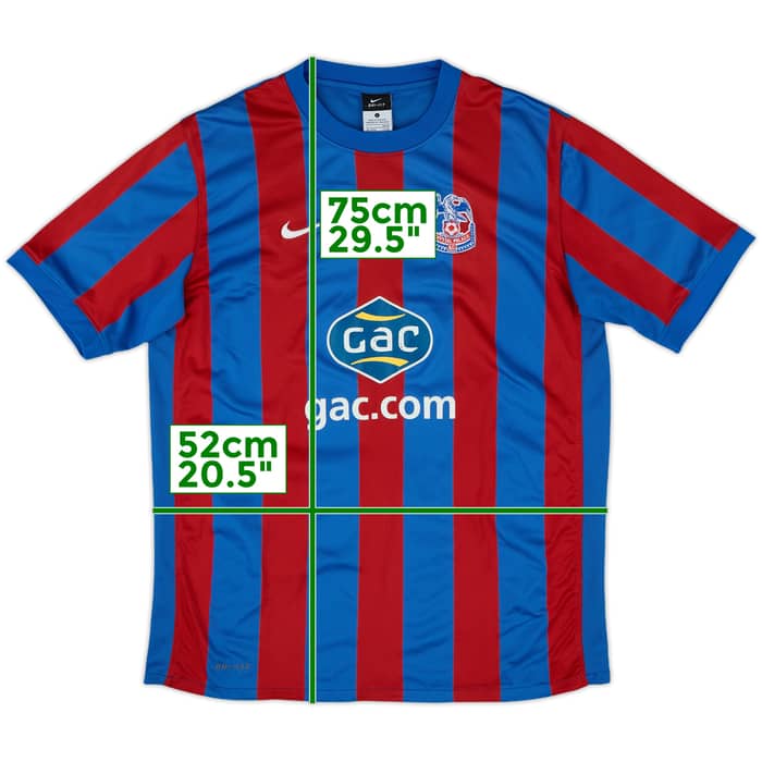 2010-11 Crystal Palace Home Shirt - 6/10 - (L)