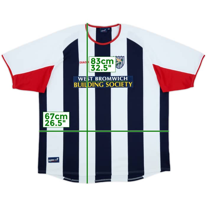 2003-04 West Brom Home Shirt - 9/10 - (3XL)