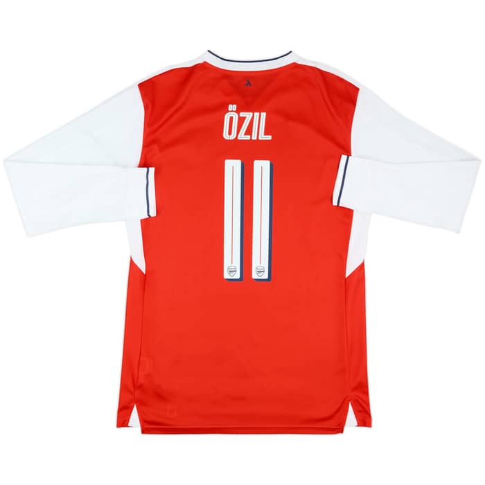 2016-17 Arsenal Authentic Home L/S Shirt Ozil #11 - 7/10 - (L)