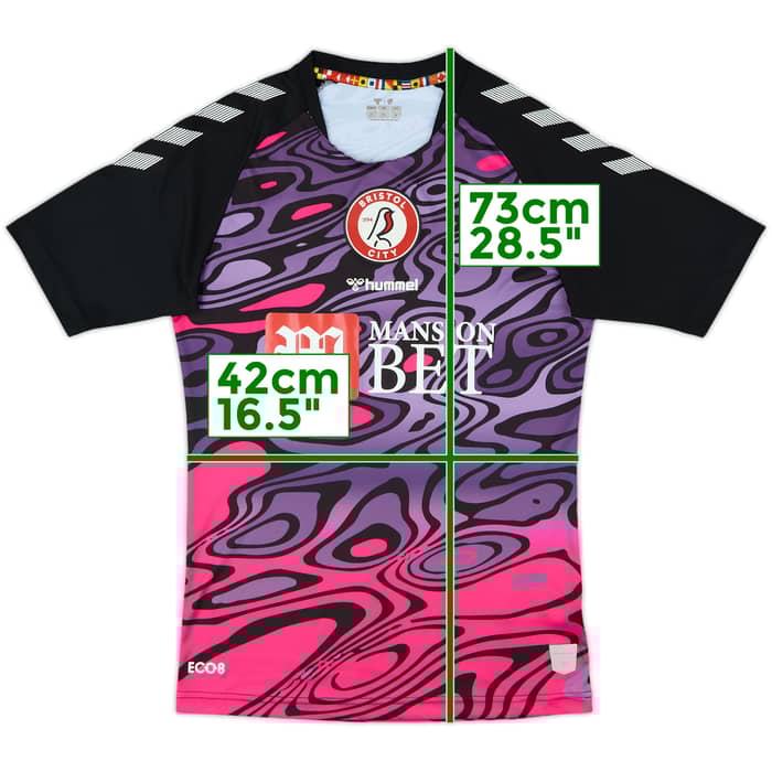 2021-22 Bristol City GK S/S Shirt - 7/10 (S)