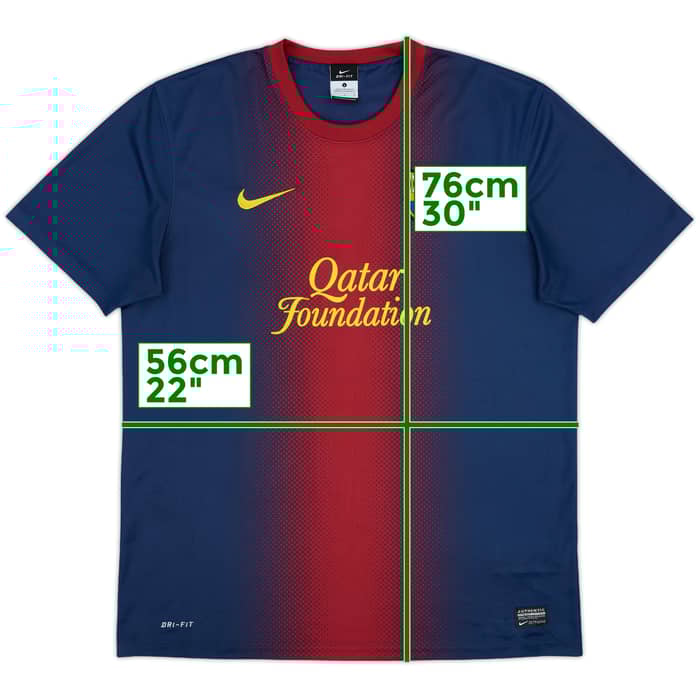 2012-13 Barcelona Basic Home Shirt - 5/10 - (L)