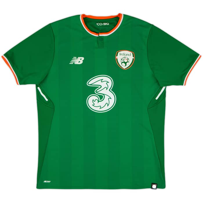 2017-18 Ireland Home Shirt - 8/10 - (M)