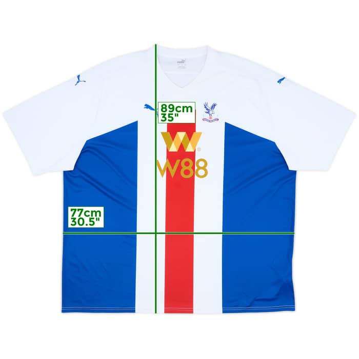 2020-21 Crystal Palace Away Shirt - 7/10 - (6XL)