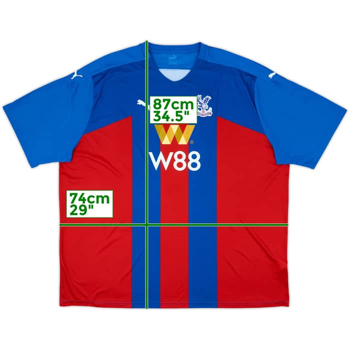 2020-21 Crystal Palace Home Shirt - 10/10 - (6XL)