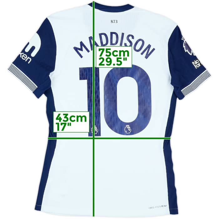 2024-25 Tottenham Match Issue Home Shirt Maddison #10