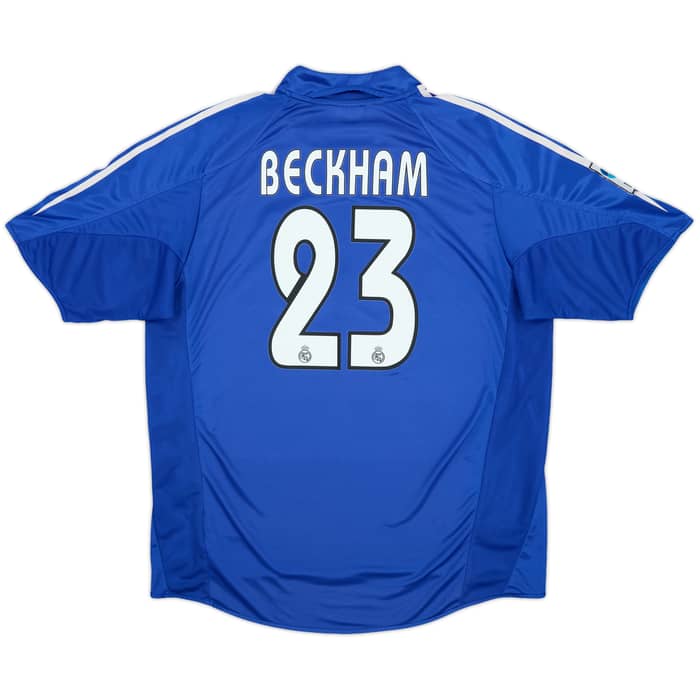 2004-05 Real Madrid Third Shirt Beckham #23 - 9/10 - (L)