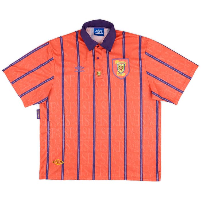 1993-95 Scotland Away Shirt - 4/10 - (XXL)