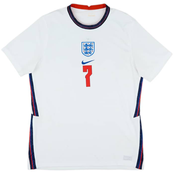 2020-22 England Home Shirt Grealish #7 - 6/10 - (L)