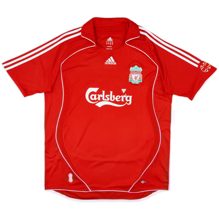 2006-08 Liverpool Home Shirt Fowler #9 - 5/10 - (L)