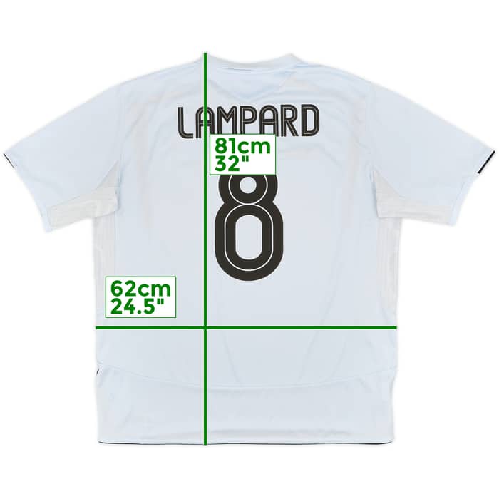 2005-06 Chelsea Away Shirt Lampard #8 - 8/10 - (XXL)