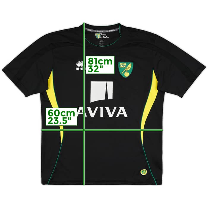 2012-13 Norwich City Away Shirt - 7/10 - (XL)