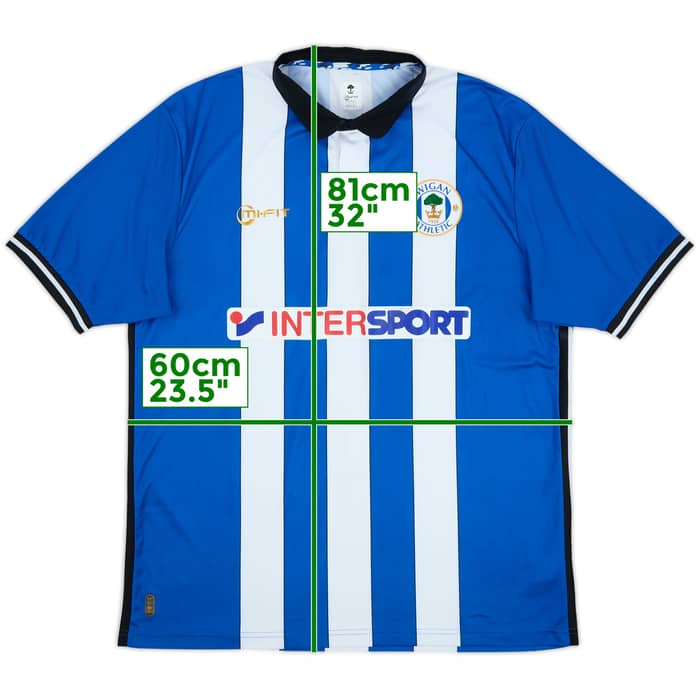 2014-15 Wigan Home Shirt - 7/10 - (XXL)