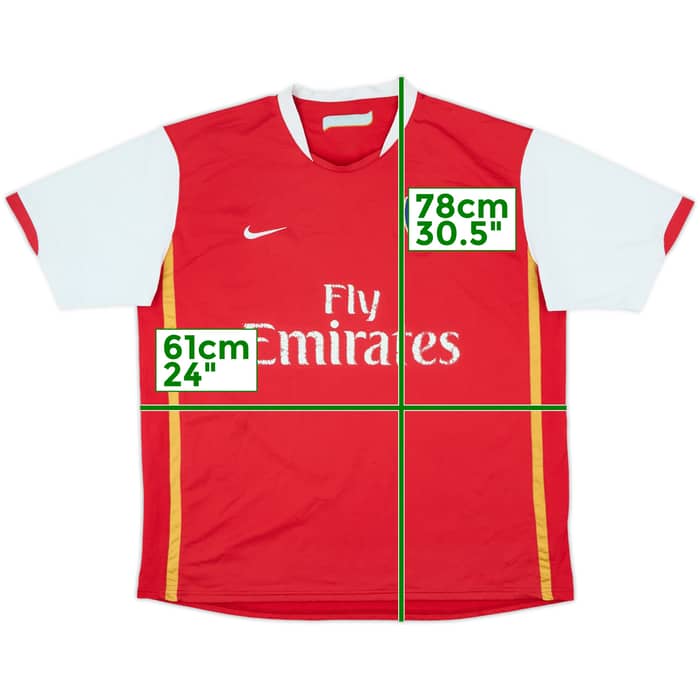2006-08 Arsenal Home Shirt - 4/10 - (XL)