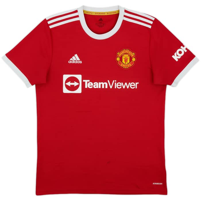 2021-22 Manchester United Home Shirt - 5/10 - (M)