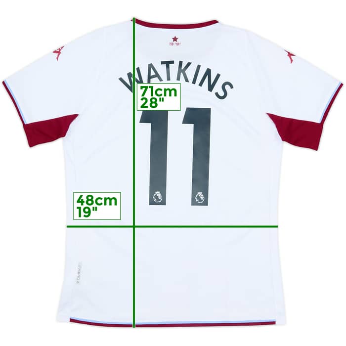2021-22 Aston Villa Away Shirt Watkins #11 - 8/10 - (M)