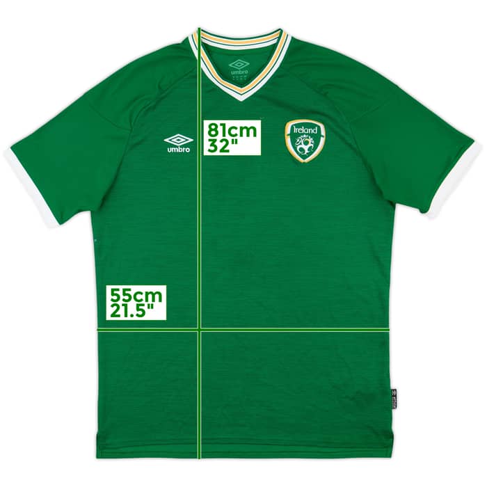 2020-21 Ireland Home Shirt - 5/10 - (XL)