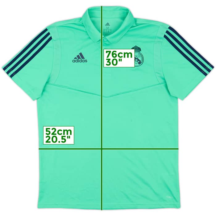 2019-20 Real Madrid adidas Polo Shirt - 8/10 - (M)
