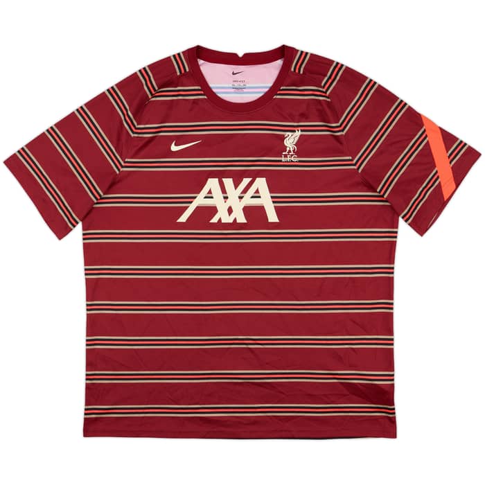 2021-22 Liverpool Nike Training Shirt - 9/10 - (XXL)