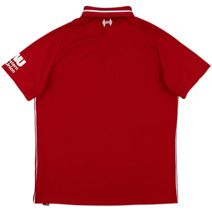 2018-19 Liverpool Home Shirt - 5/10 - (XL.Boys)