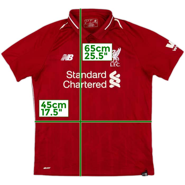 2018-19 Liverpool Home Shirt - 5/10 - (XL.Boys)