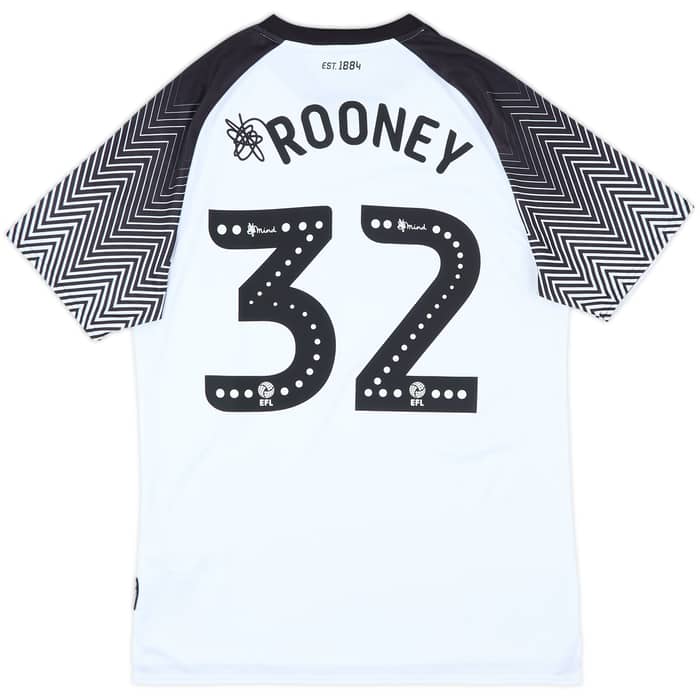 2019-20 Derby County Home Shirt Rooney #32 - 9/10 - (M)