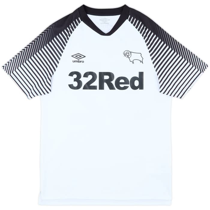 2019-20 Derby County Home Shirt Rooney #32 - 9/10 - (M)