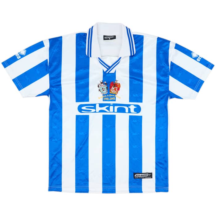 2001-02 Brighton Centenary Home Shirt - 8/10 - (S)