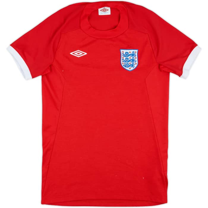 2010-11 England Away Shirt - 8/10 - (M.Boys)