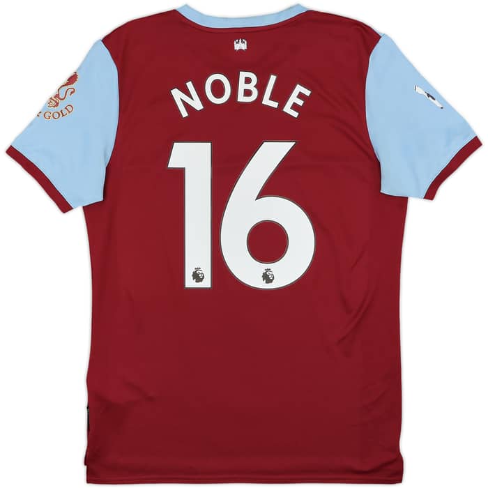 2019-20 West Ham Home Shirt Noble #16 - 6/10 - (M)