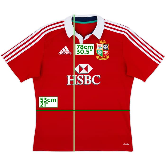 2013 British & Irish Lions Rugby 'Australia Tour' Shirt - 6/10 - (XL)