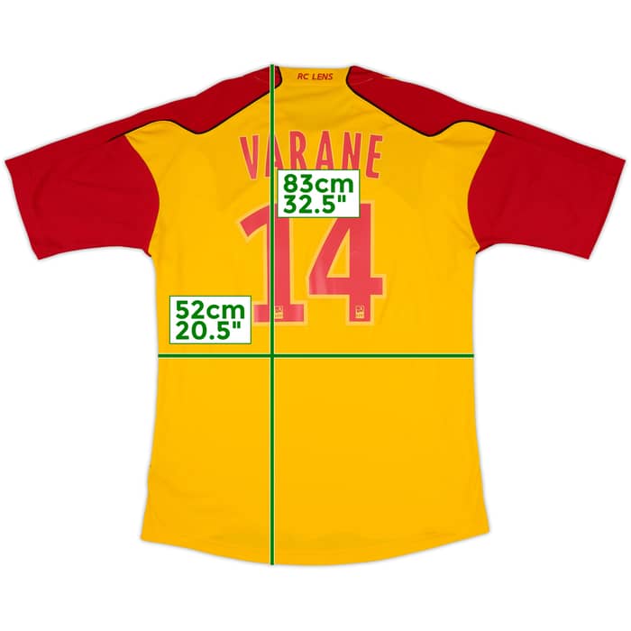 2010-11 Lens Home Shirt Varane #14 - 10/10 - (L)