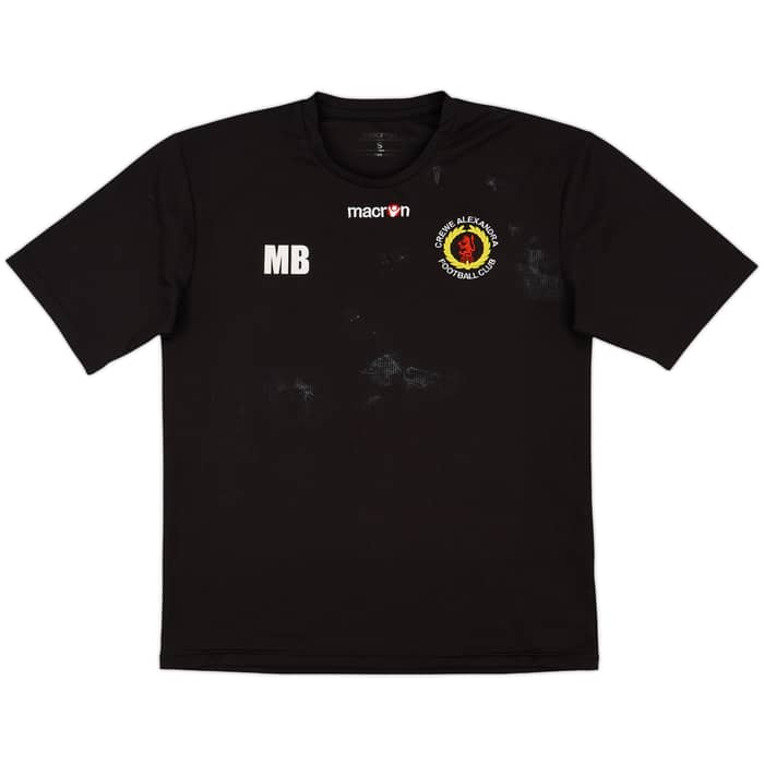 2010-11 Crewe Alexandra Macron Staff Issue Training Shirt MB - 4/10 - (S)