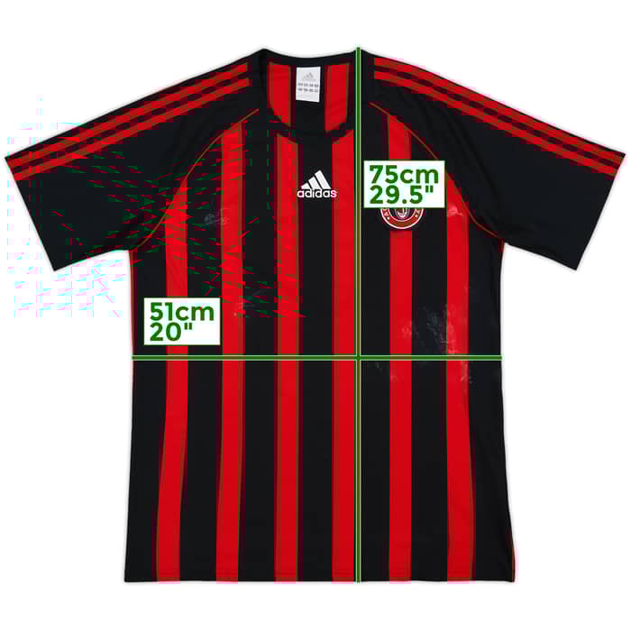 2006-07 AC Milan Academy adidas Training Shirt - 5/10 - (M)
