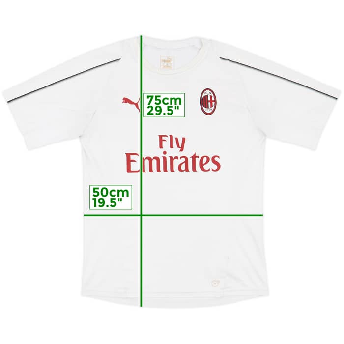 2018-19 AC Milan Puma Training Shirt - 6/10 - (L)