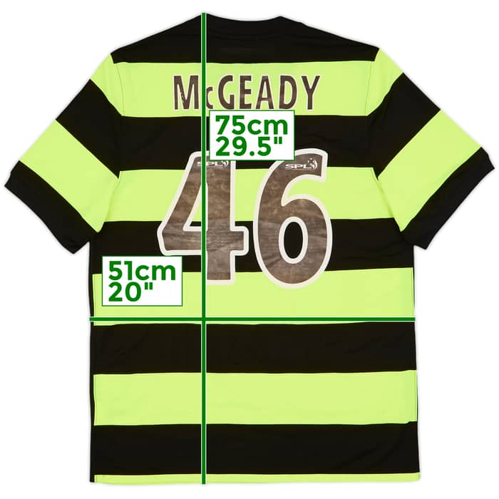 2009-11 Celtic Away Shirt McGeady #46 - 6/10 - (M)