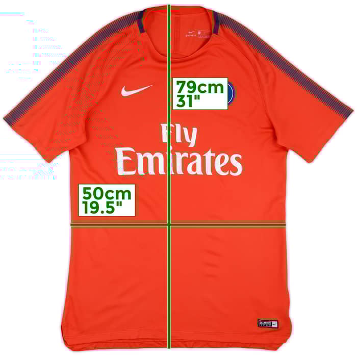 2017-18 Paris Saint-Germain Nike Training Shirt - 7/10 - (L)