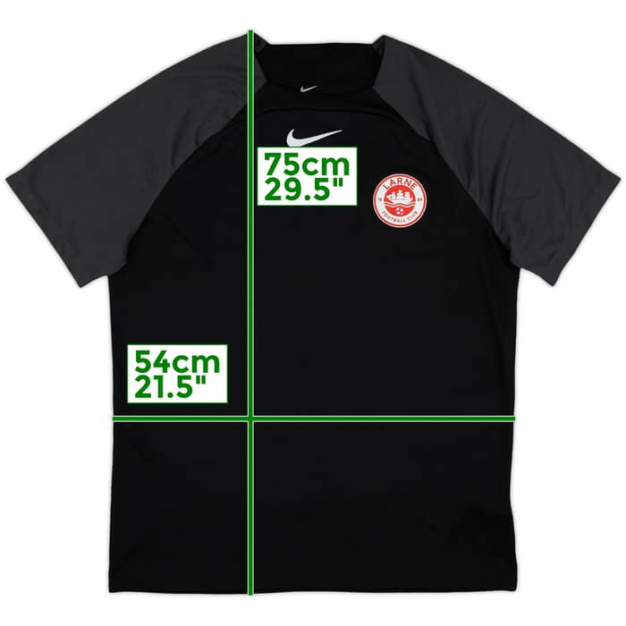 2022-23 Larne Nike Training Shirt - 9/10 - (XL)