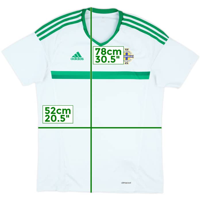 2016-17 Northern Ireland Away Shirt - 5/10 - (L)