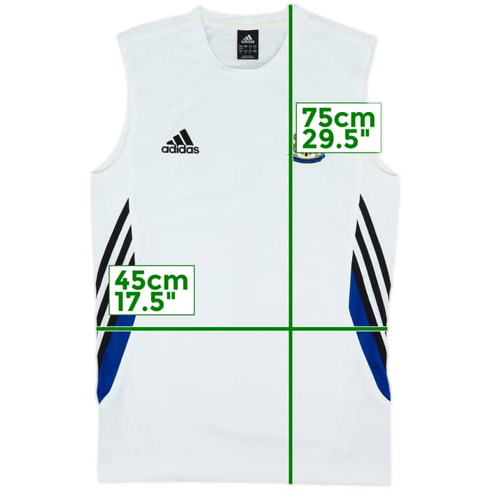 2003-04 Newcastle adidas Training Vest - 8/10 - (M)