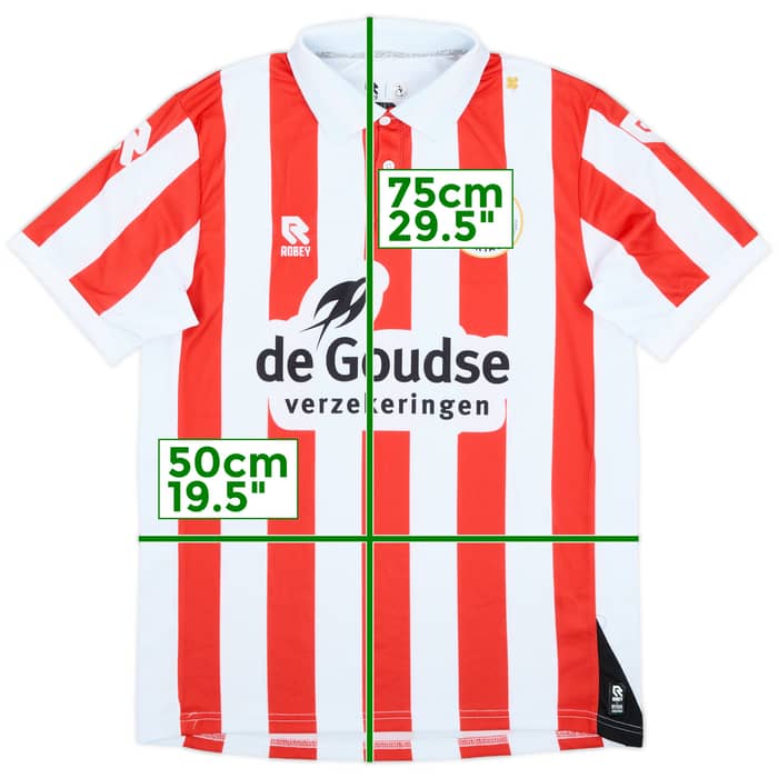 2023-24 Sparta Rotterdam Home Shirt - 8/10 - (L)