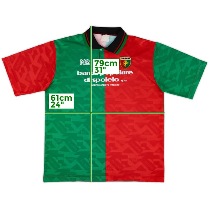 1995-96 Ternana Home Shirt - 9/10 - (XL)
