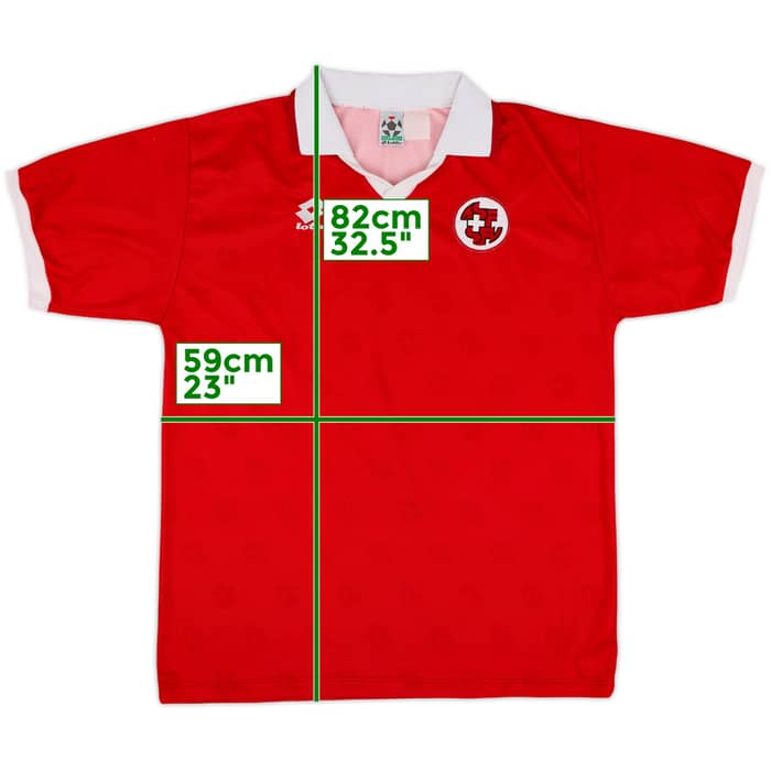 1994-96 Switzerland Home Shirt - 8/10 - (XL)