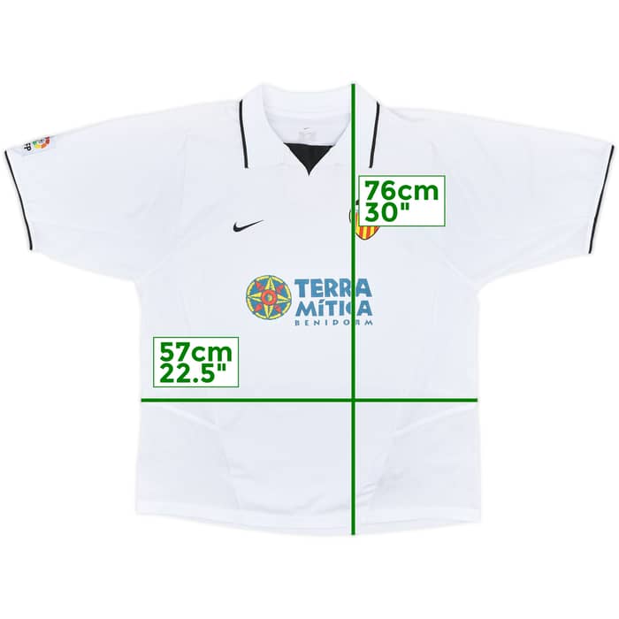 2002-03 Valencia Home Shirt - 7/10 - (L)