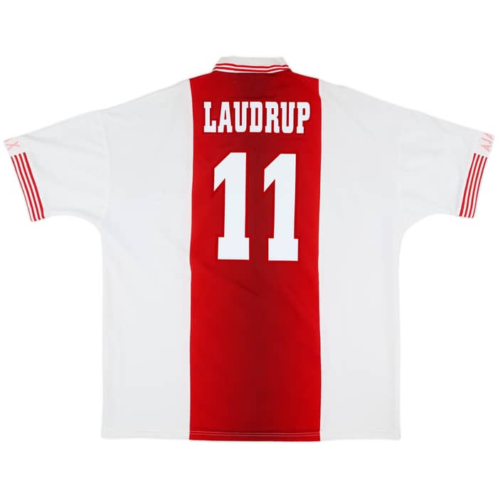 1997-98 Ajax Home Shirt Laudrup #11 - 8/10 - (XXL)