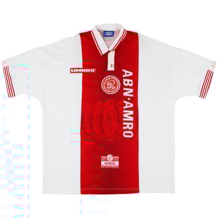 1997-98 Ajax Home Shirt Laudrup #11 - 8/10 - (XXL)