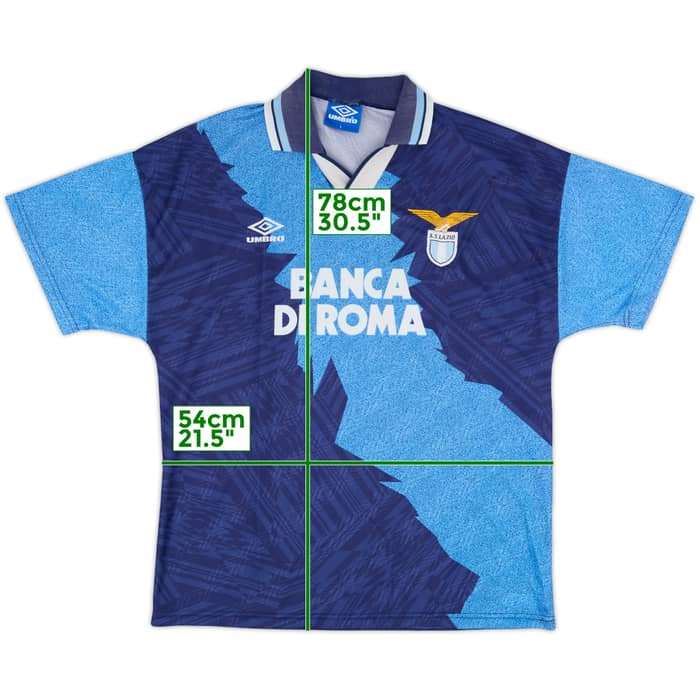 1994-96 Lazio Away Shirt - 8/10 - (L)
